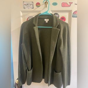 J Crew Schoolboy Sweater blazer